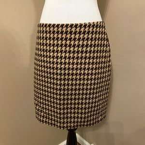 Talbots Women’s Petites Houndstooth Skirt, 8P